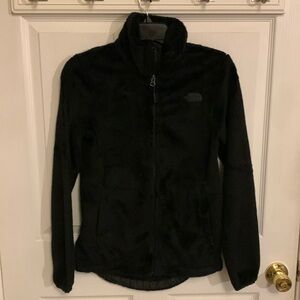 The North Face Women’s Soft Fleece Black Zip Front Jacket Size XS